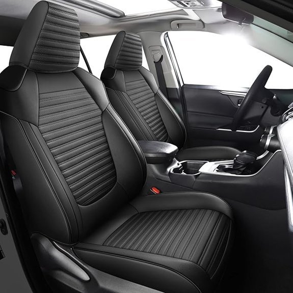 LINGVIDO Custom Fit Car Seat Covers for RAV4
