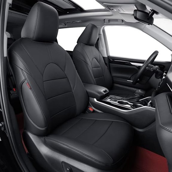 Coverdream Leather Seat Covers for 2020-2026 Toyota Highlander