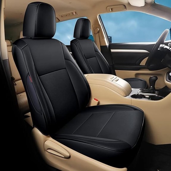 HKZ Custom Fit Highlander Leather Seat Covers