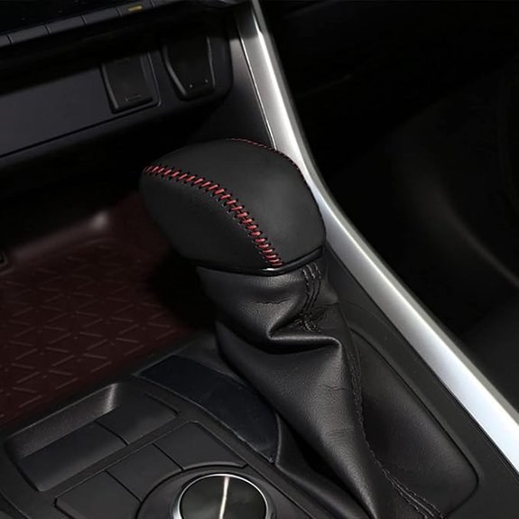 DIY Leather Gear Shift Knob Cover for Toyota RAV4