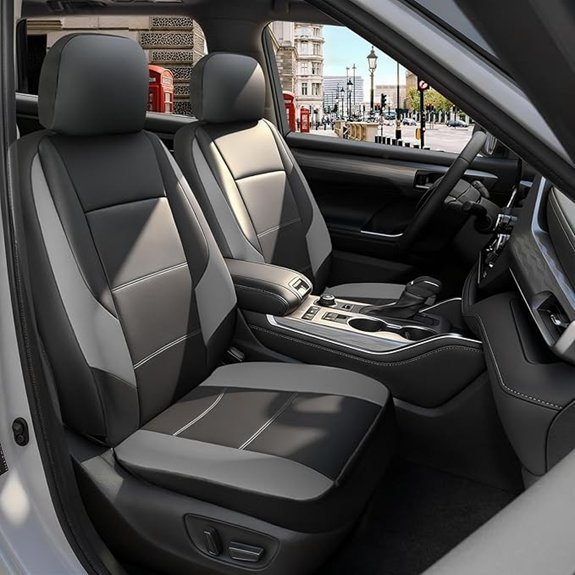 GIANT PANDA Custom Fit Car Seat Covers (2-Pack)