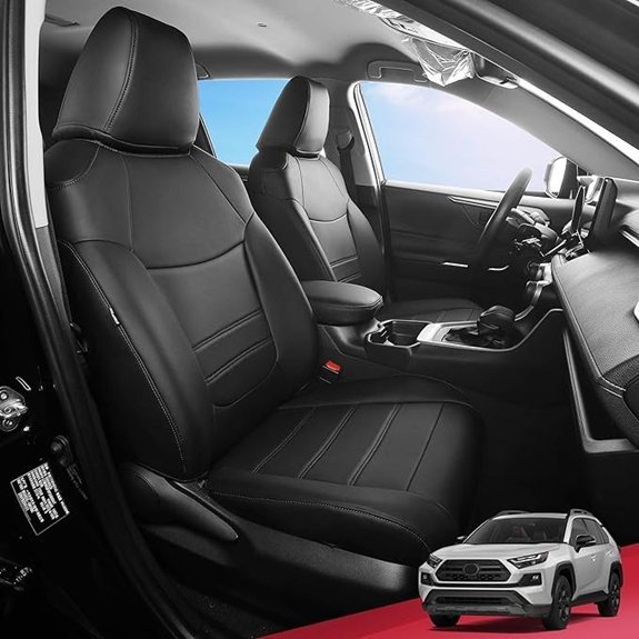 FREESOO Custom Fit RAV4 Seat Covers Full Set