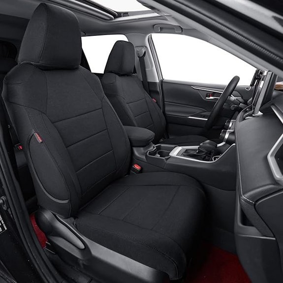 coverdream Custom Fit Cloth Seat Covers for Toyota RAV4