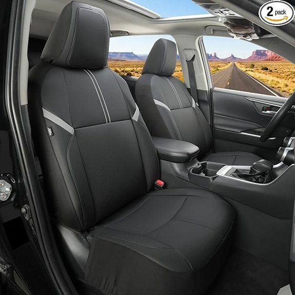 GIANT PANDA Custom Fit Seat Covers for Toyota Rav4