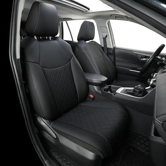 GIANT PANDA Custom Fit Toyota Rav4 Seat Covers
