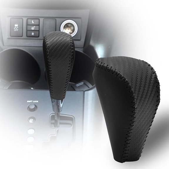 Hand-Stitched Gear Shift Knob Cover for Toyota RAV4