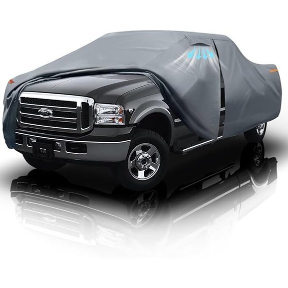 Ford F250 Custom Fit Truck Cover with Door Zipper