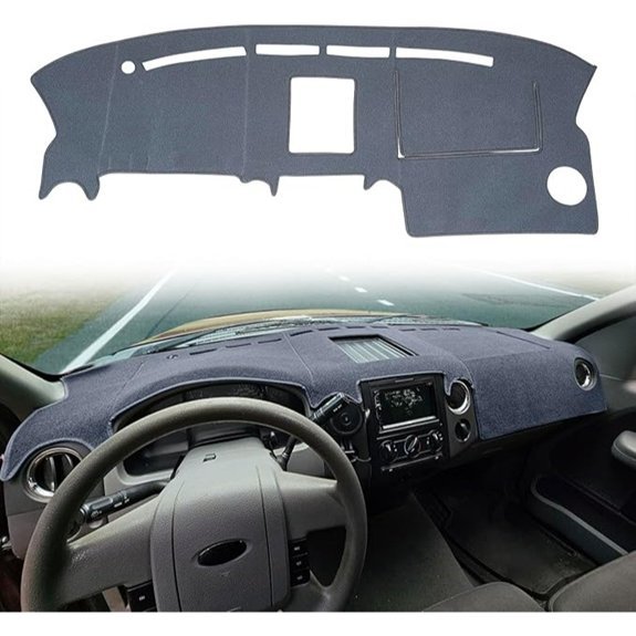 Ford F150 Dashboard Cover Mat (Dark Gray)