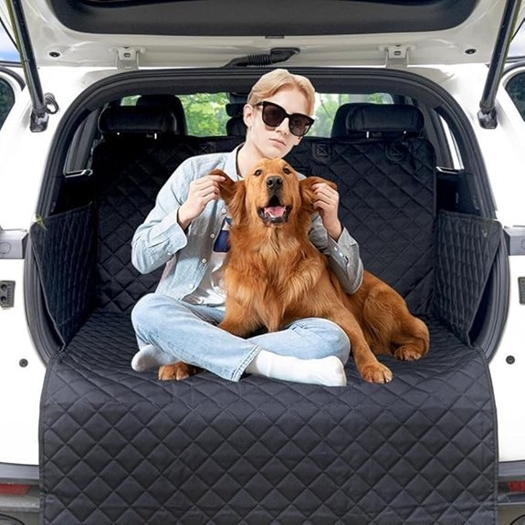 SUV Cargo Liner for Dogs with Bumper Flap