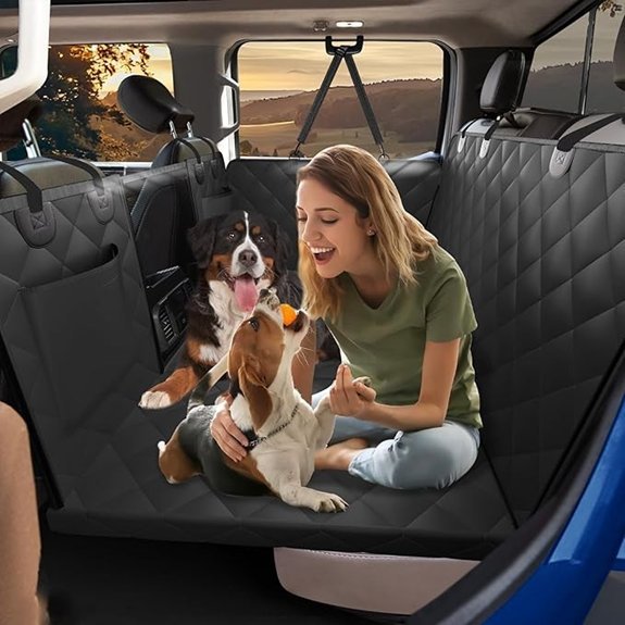 Btefd Truck Back Seat Extender for Dogs