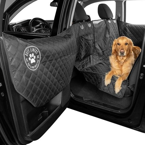 Ruff Liners Dog Hammock Car Back Seat Protector