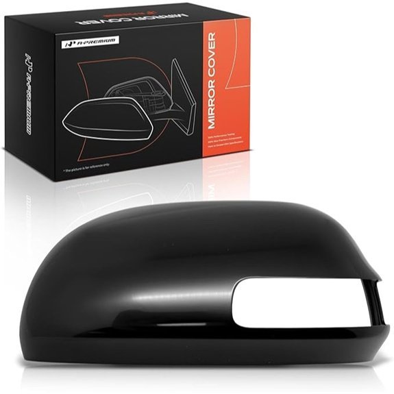 A-Premium Driver Side Rearview Mirror Cover Cap