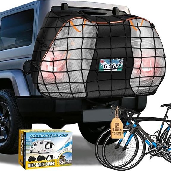 Bike Cover for 2 Bikes on Rear Rack