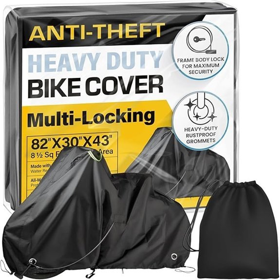 Waterproof Bicycle Cover for 1 or 2 Bikes