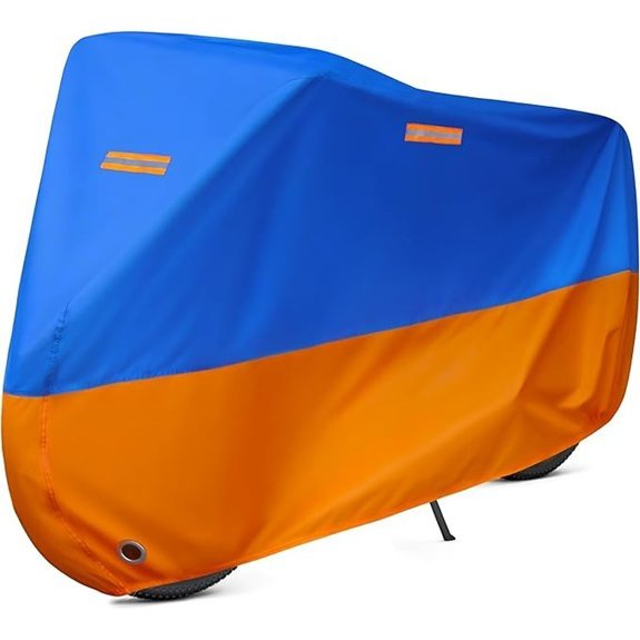 Outdoor Waterproof Bike Cover with Lock Hole (XL)