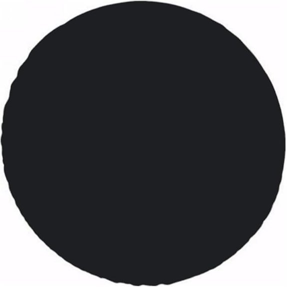 Black Weatherproof Spare Tire Cover for SUVs and RVs