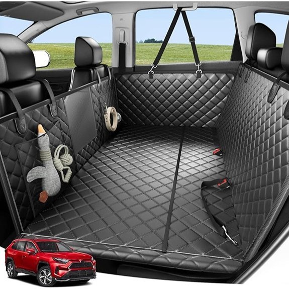 Zanch Heavy-Duty Dog Car Seat Cover for Large Dogs