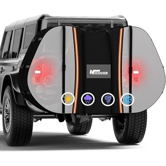 Hicover 600D Bike Cover for 2 Bikes