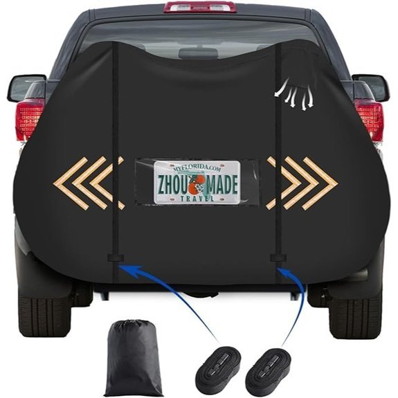 840D Waterproof Bike Cover for 2 Bikes