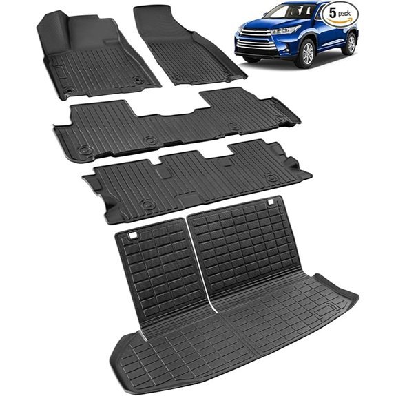 Toyota Highlander All-Weather Floor Mats & Cargo Liner