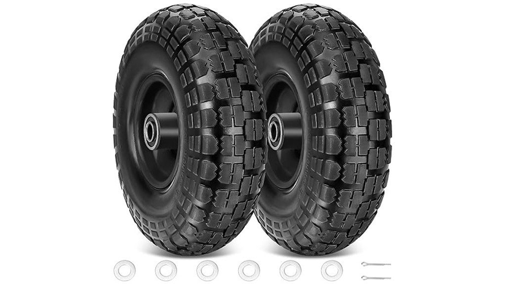 TICONN 10″ Solid Tires Review