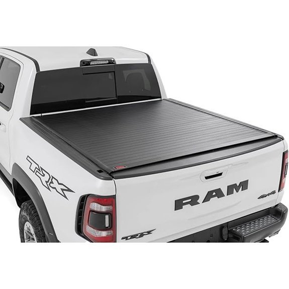 Rough Country Hard Roll-Up Tonneau Cover for Ram 1500