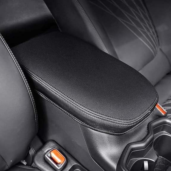 Toyota RAV4 PU Leather Center Console Cover