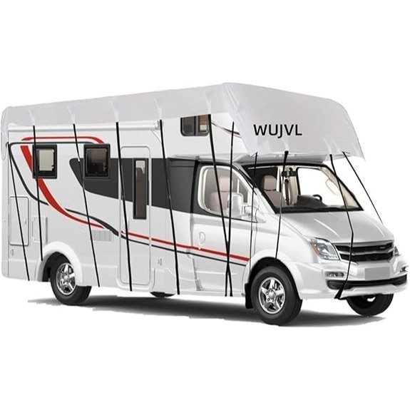 Heavy Duty Waterproof RV Roof Cover for 27-30ft RVs