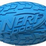 durable squeaky football toy
