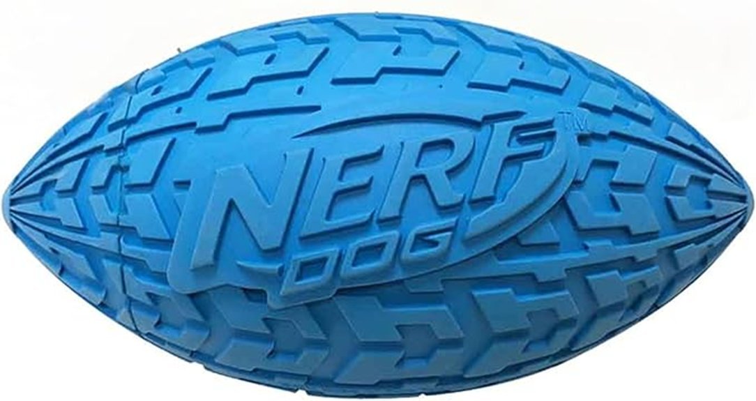 Nerf Dog Tire Squeak Football Review