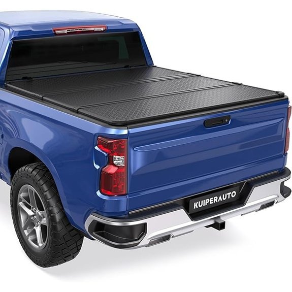 KUIPERAUTO Hard Tri Truck Bed Tonneau Cover