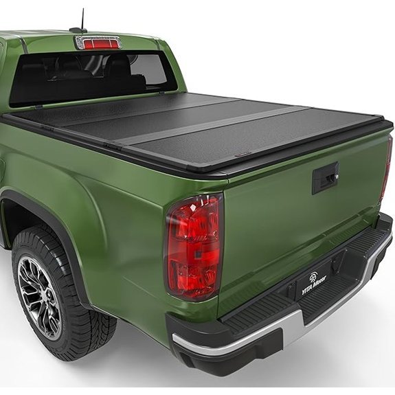 YITAMOTOR FRP Hard Tri-Fold Truck Bed Tonneau Cover