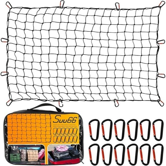 Suu66 Heavy Duty Pickup Truck Cargo Net