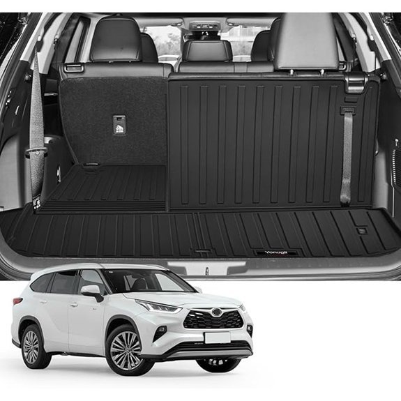 Toyota Highlander All-Weather Trunk Cargo Mats