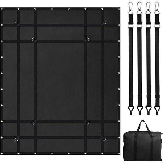 VEVOR Waterproof Heavy Duty Cargo Net with Straps
