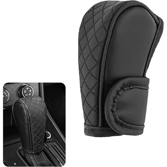 Eco-Leather Car Shift Handle Transmission Knob Cover