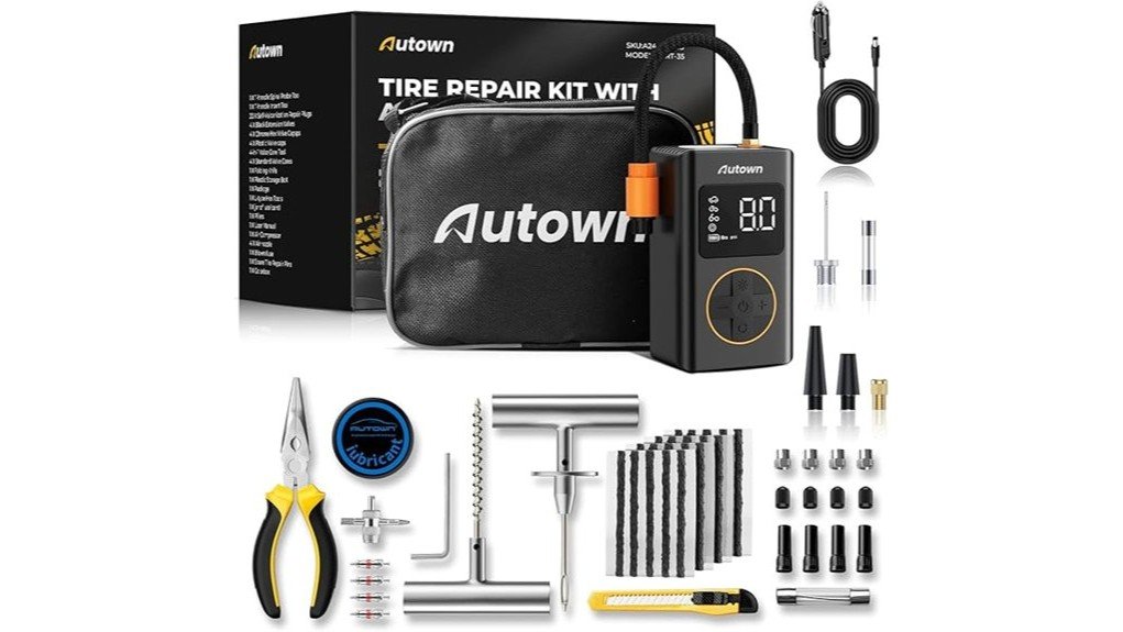 AUTOWN Flat Tire Repair Kit Review