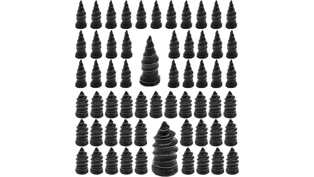 60PCS Tire Repair Rubber Nail Review
