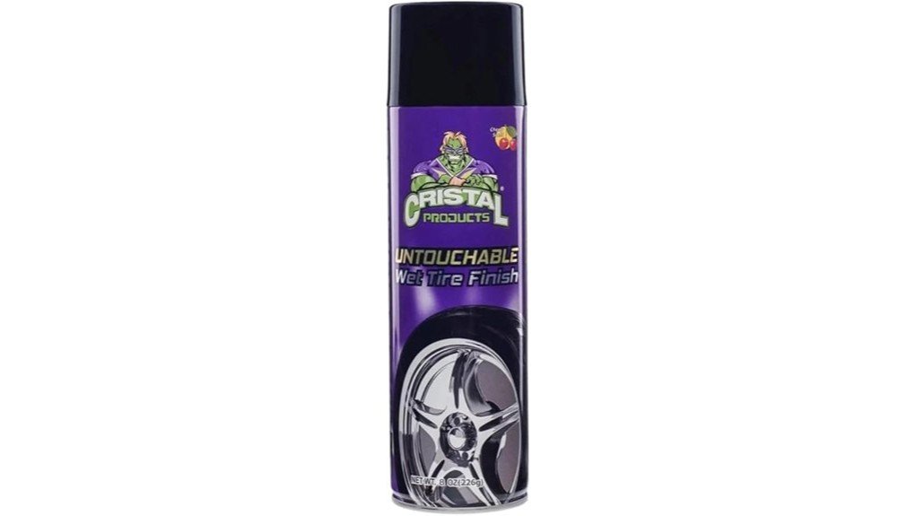 Cristal Products Untouchable Tire Shine Spray Review