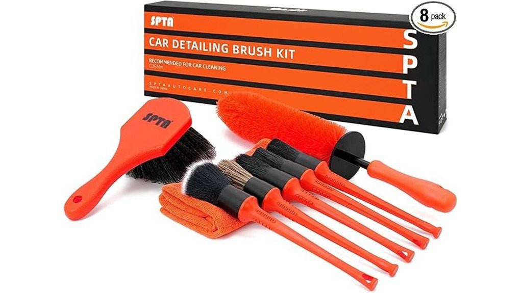 SPTA 8Pcs Wheel & Tire Brush Review
