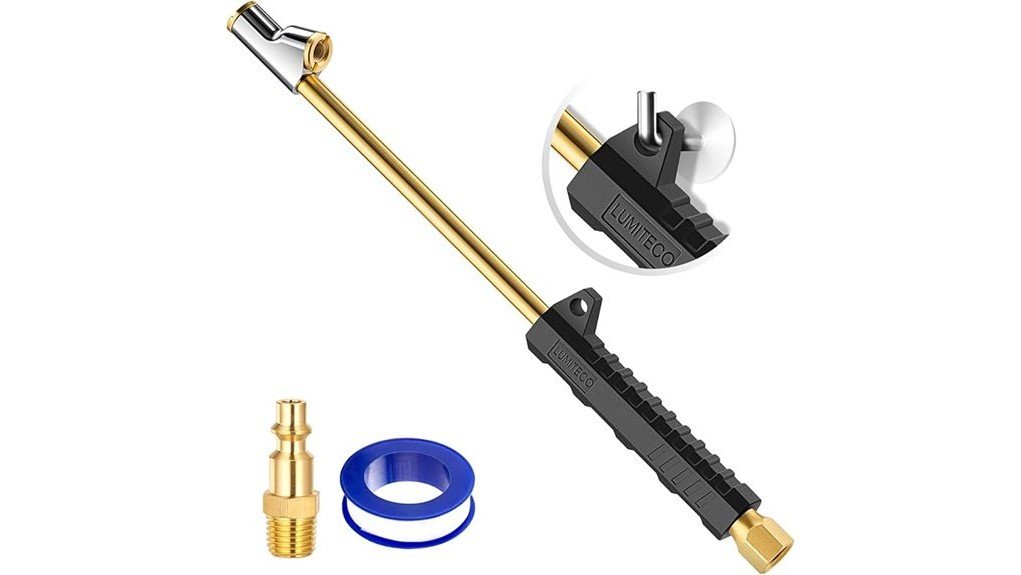 LUMITECO 12″ Dual Head Air Chuck Review
