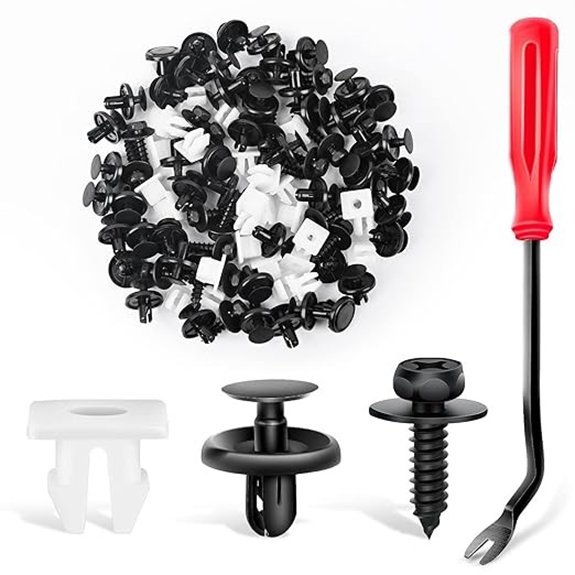 GOOACC 101Pcs Engine Under Cover Retainer Clips