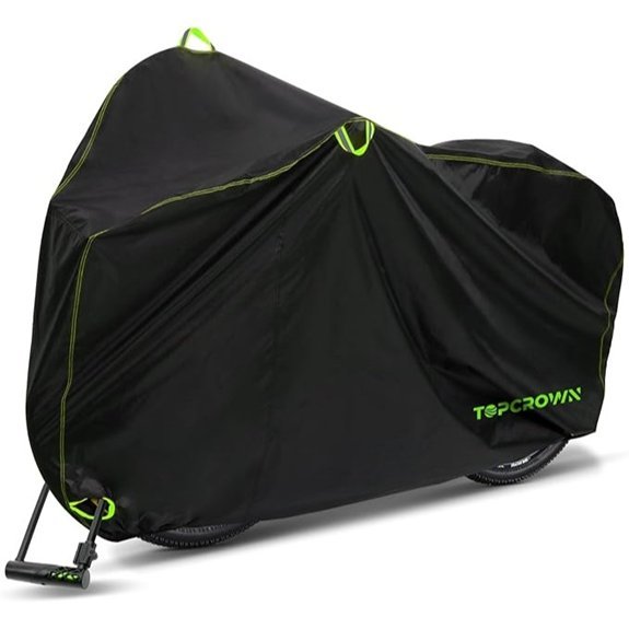 Topcrown Waterproof Bike Cover for 1 Bike (XL)