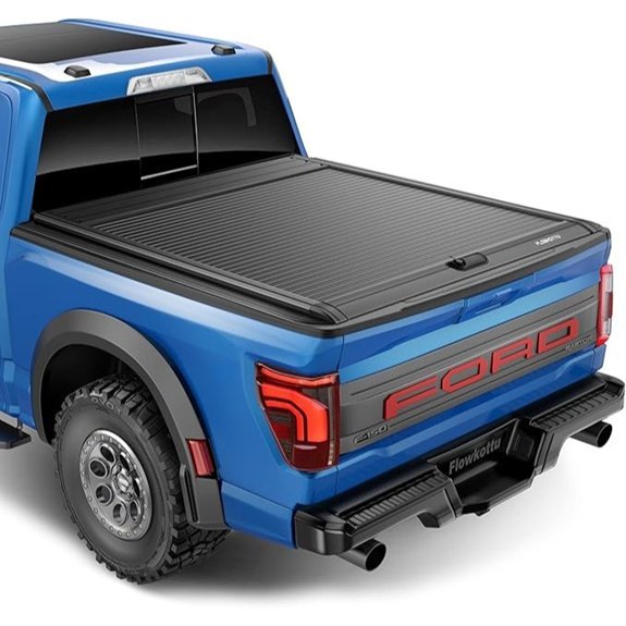 Flowkottu Retractable Hard Tonneau Cover for Ford F-150