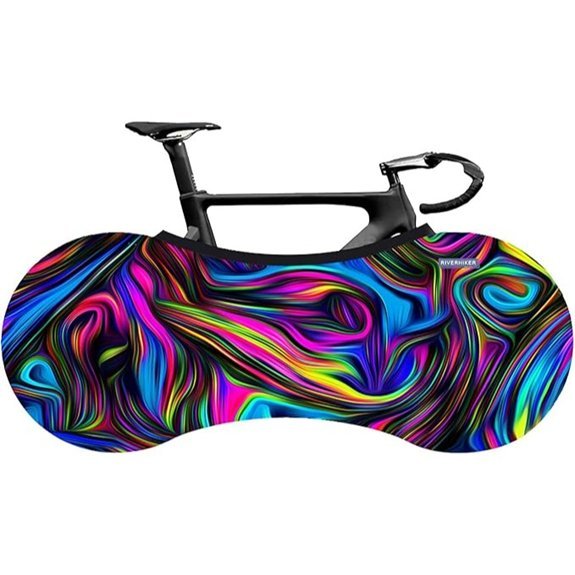 Stretchy Bike Wheel Cover and Storage Bag