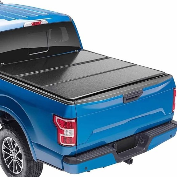 ILONPA Folding Truck Bed Tonneau Cover for Silverado/Sierra 1500