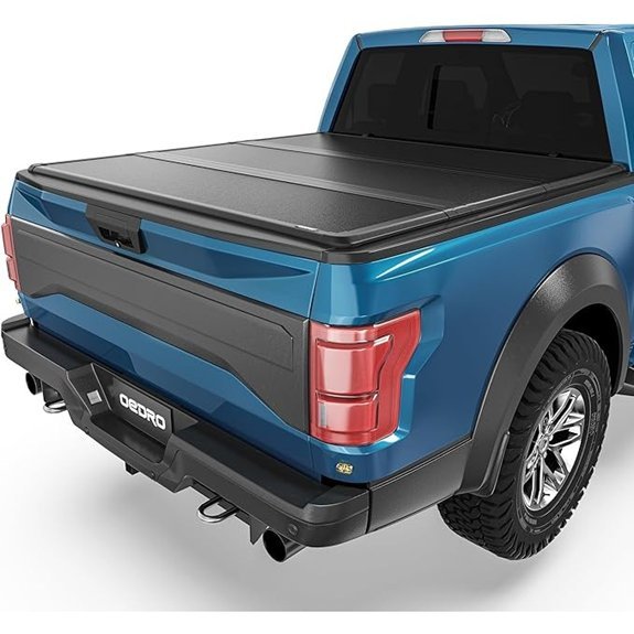 OEDRO Hard Tri-fold Tonneau Cover for Ford F150