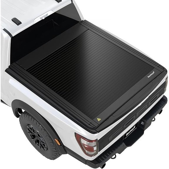 Bestwyll Retractable Tonneau Cover for Ford F-150 Short Bed