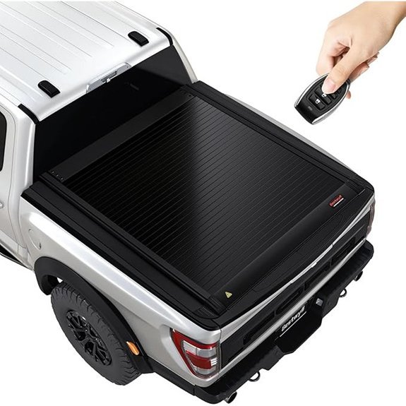 Bestwyll Retractable Truck Bed Tonneau Cover for Ford F-150