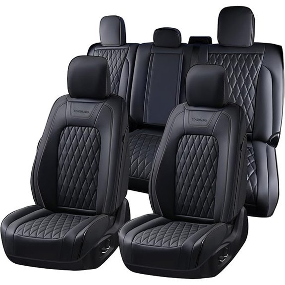 Coverado Leather Seat Covers for Ford F-Series Trucks